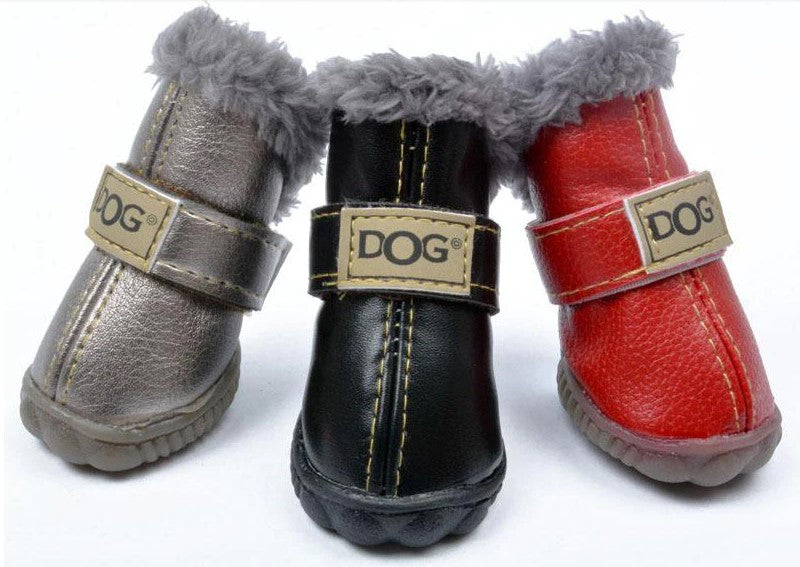 Botas de Piel para Mascotas