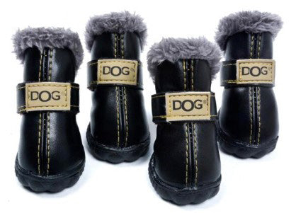 Botas de Piel para Mascotas